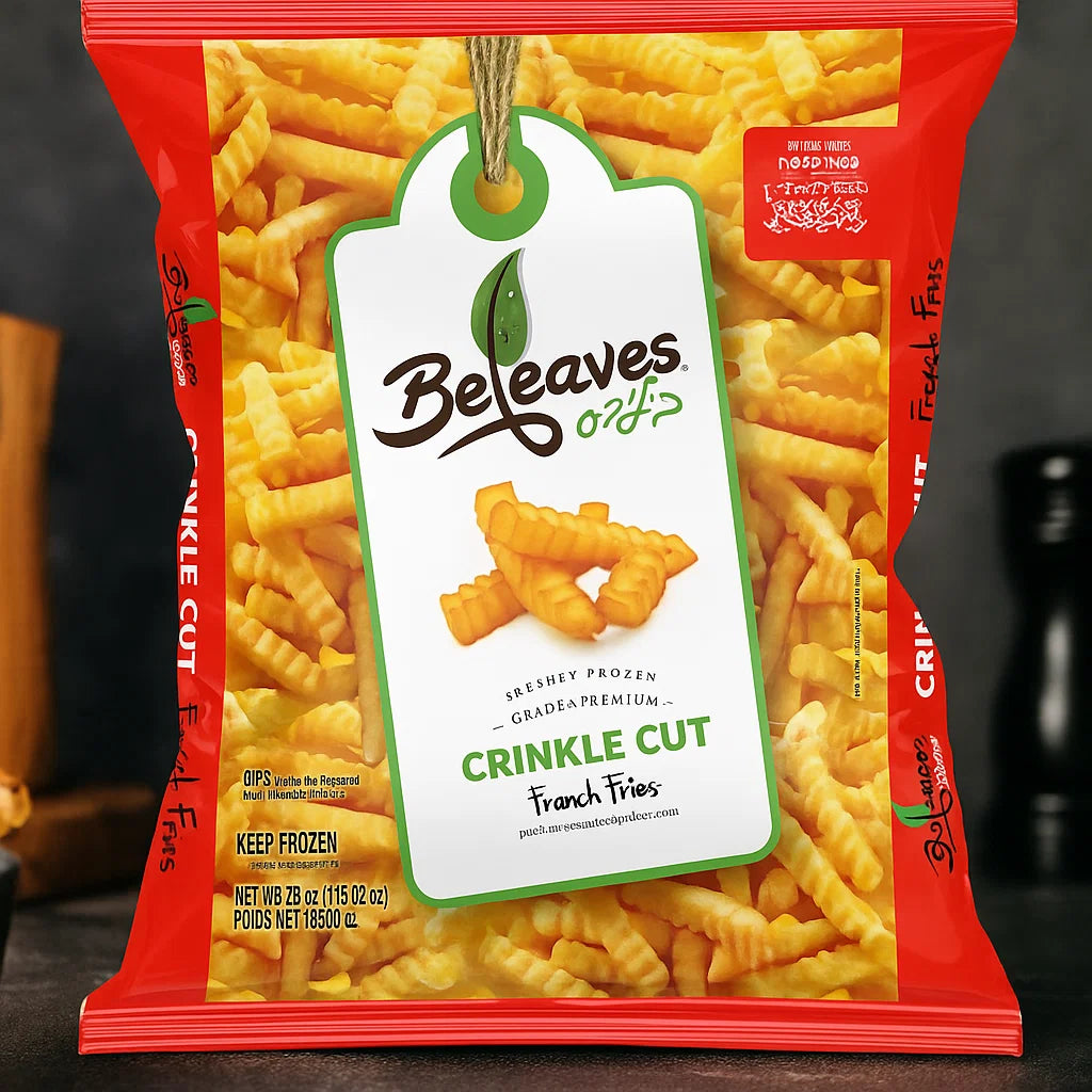 BELEAVES CRINKLE CUT FRIES