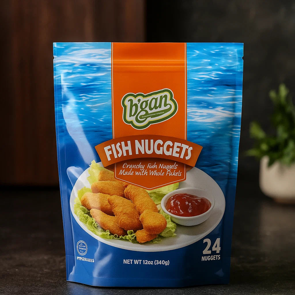 B'GAN BREADED SISH NUGGETS