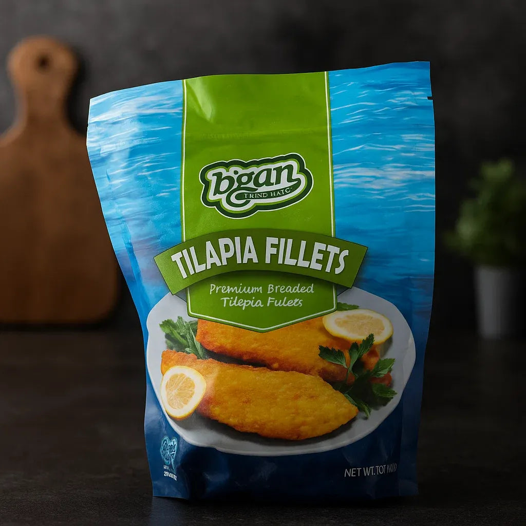B'GAN BREADED TILAPIA