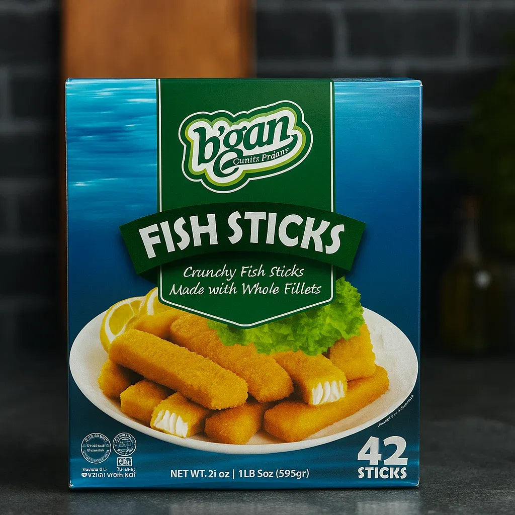 B'GAN BREADED FISH STICKS