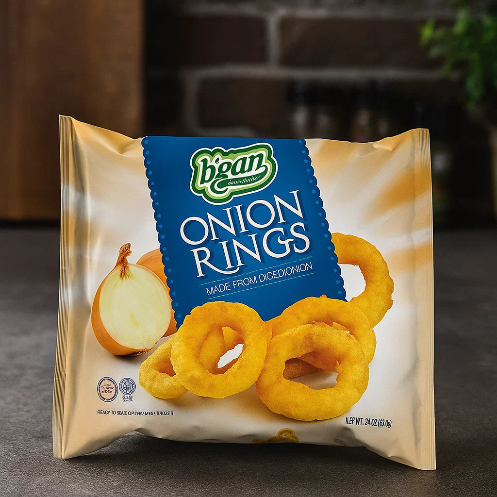 B'GAN ONION RINGS
