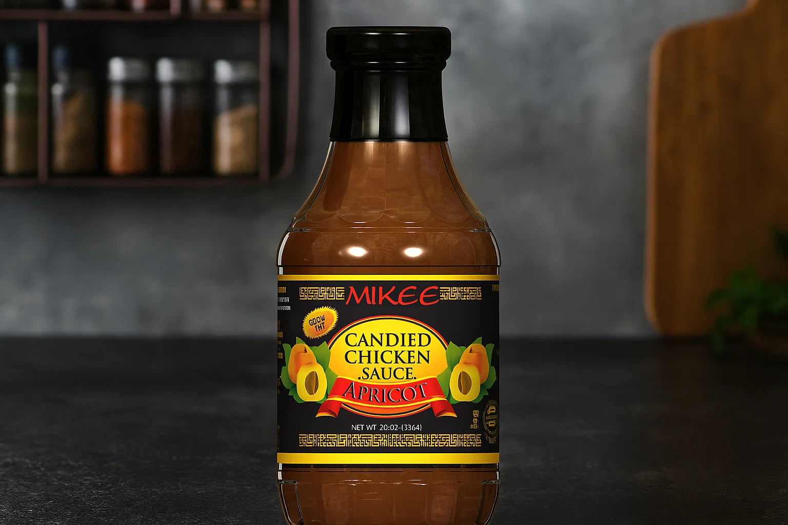 CANDIED CHICKN APRICOT SAUCE