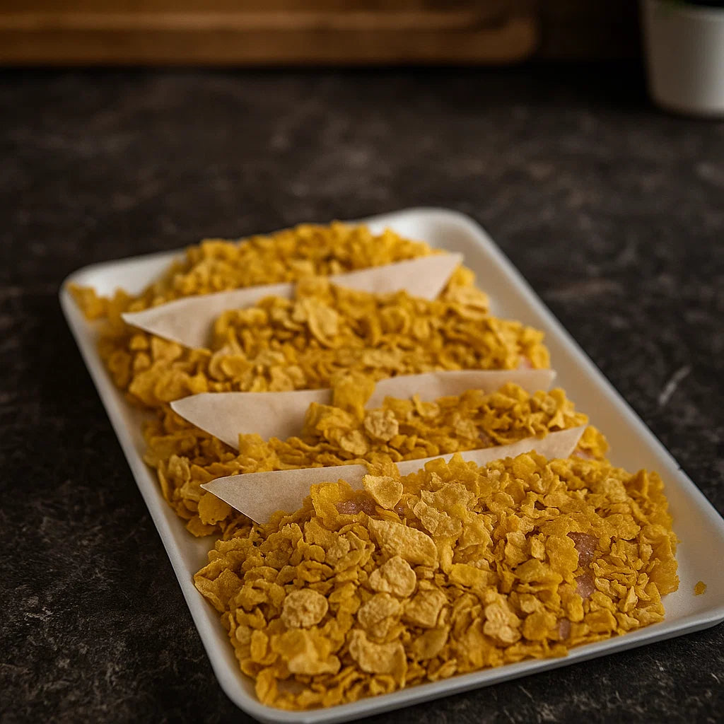 CORN FLAKES CHICKEN CUTLETS