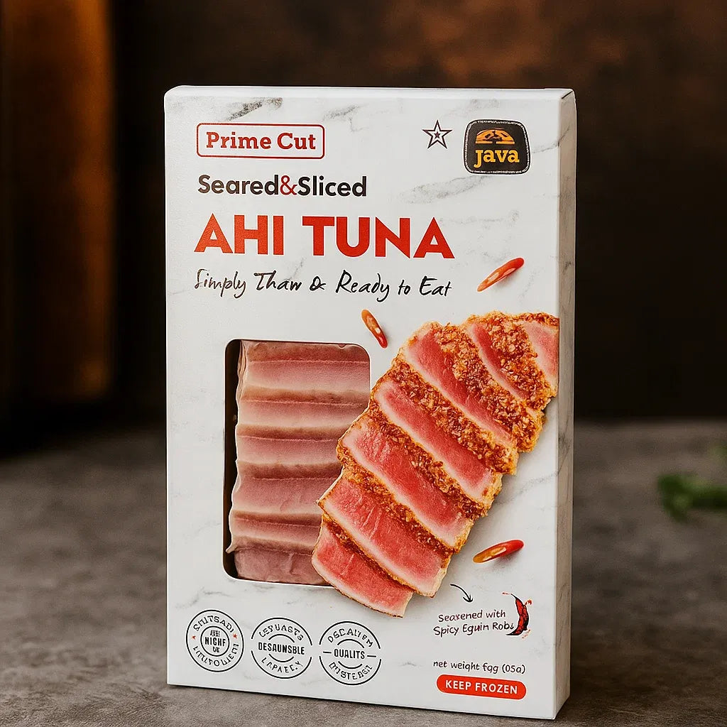 JAVA SEARED AHI TUNA SESAMI