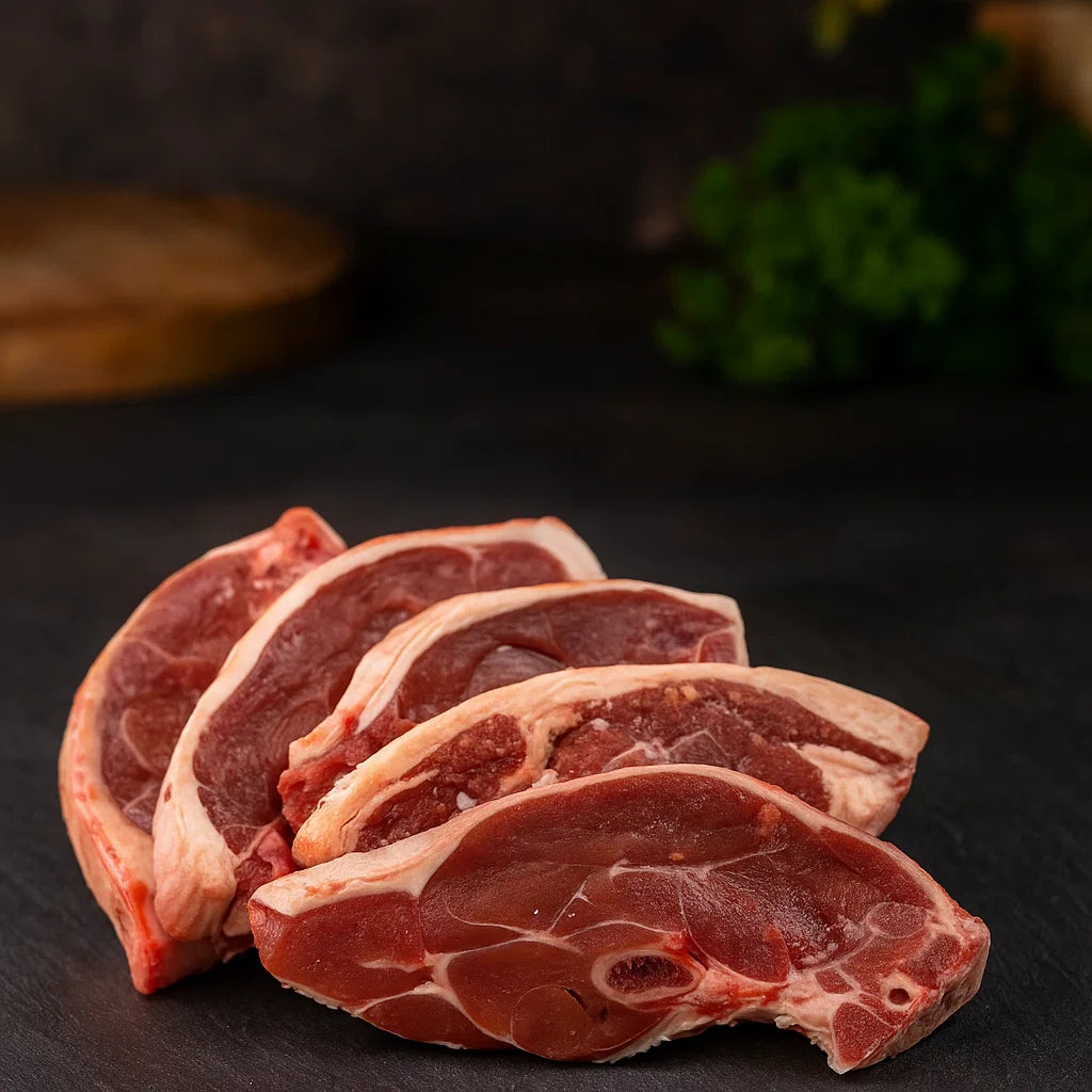 LONG BON SHOULDER LAMB CHOPS