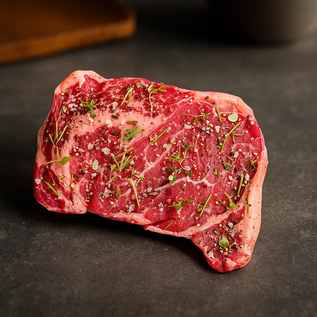MARINATED RIB STEAK
