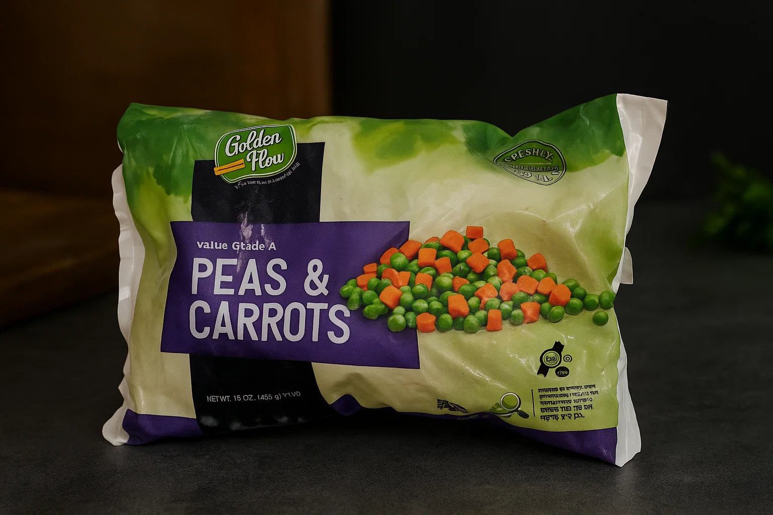 PEAS & CARROTS