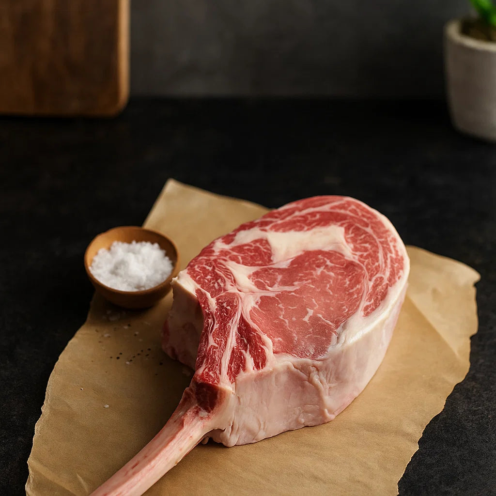 RIB TOMAHAWK STEAK – Butcher's Gallery Meat Market