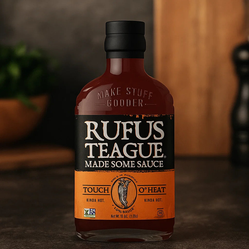 RUFUS TEAGUE, HEAT BBQ SAUCE