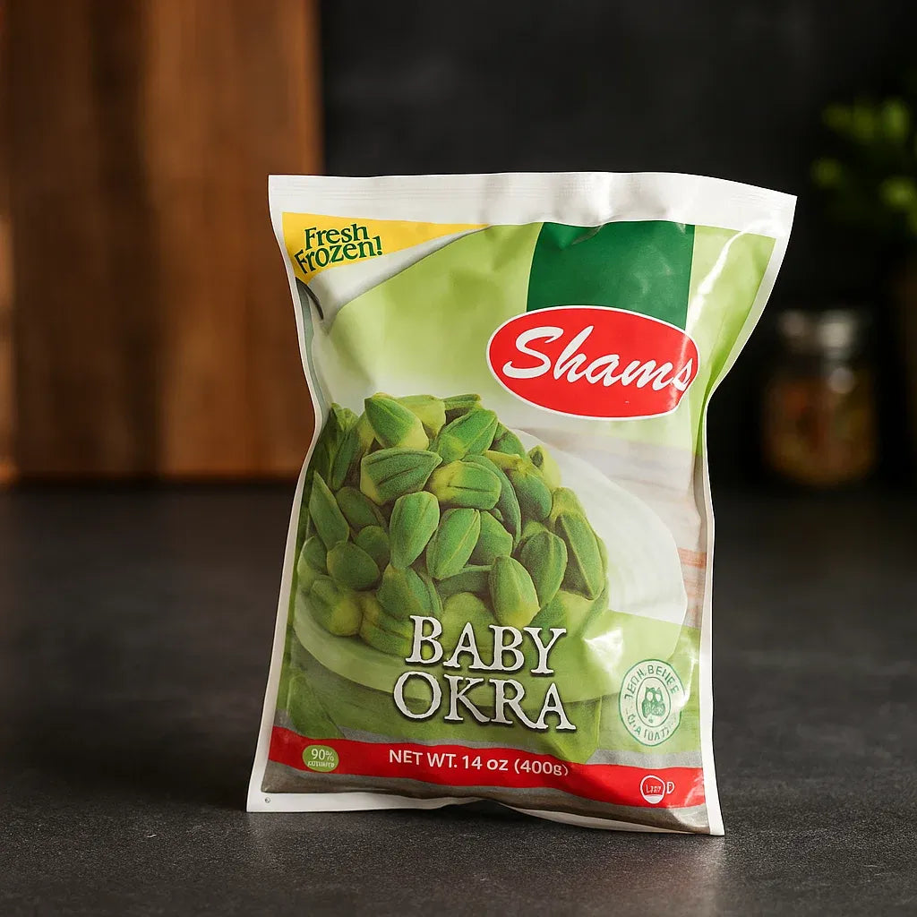 SHAMS FROZEN BABY OKRA