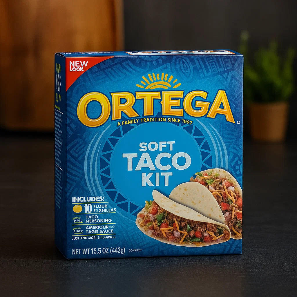 SOFT TACO DINNER KIT, ORTEGA