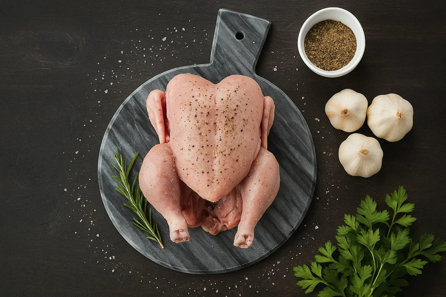 SKINLESS WHOLE CHICKEN