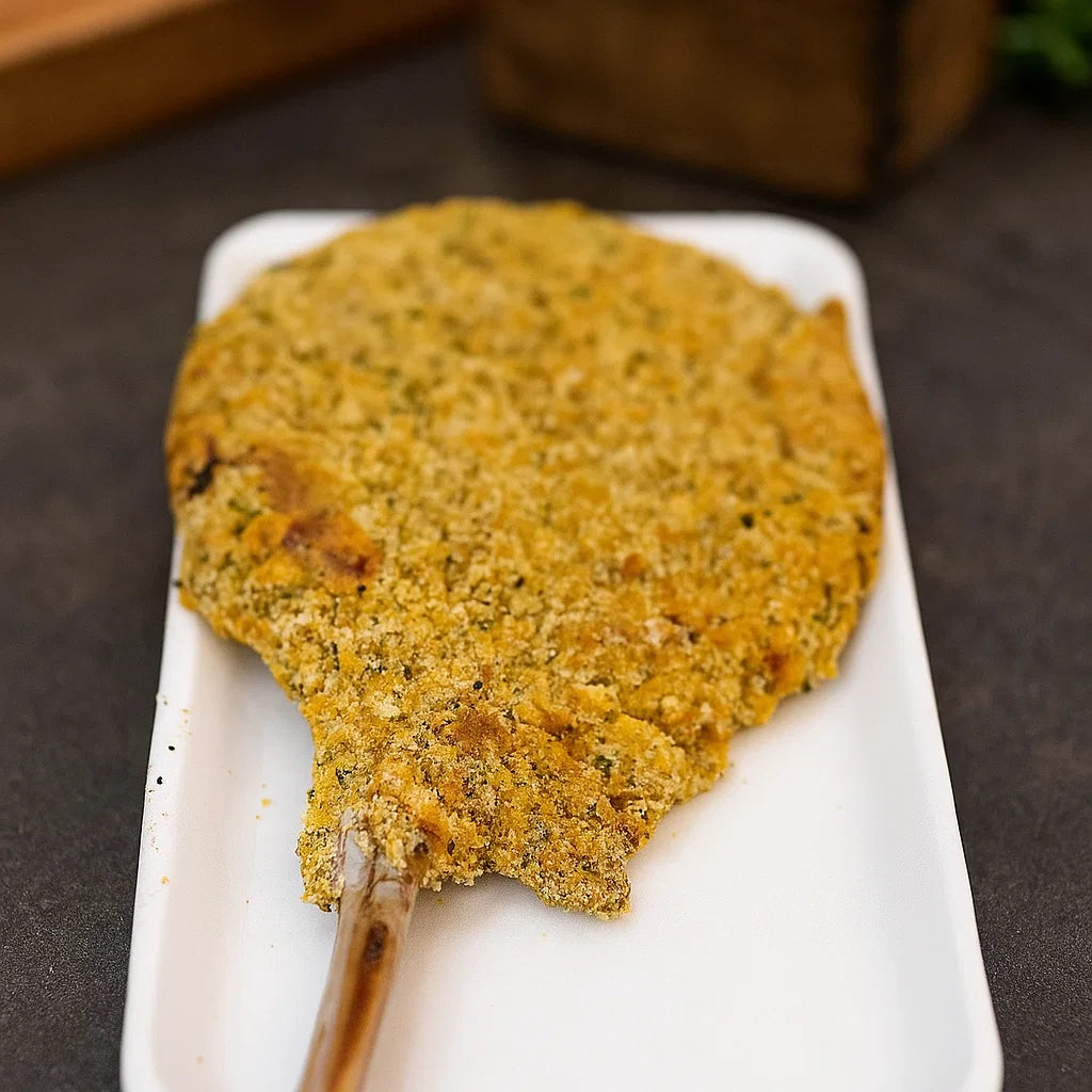 VEAL CHOPS BREADED