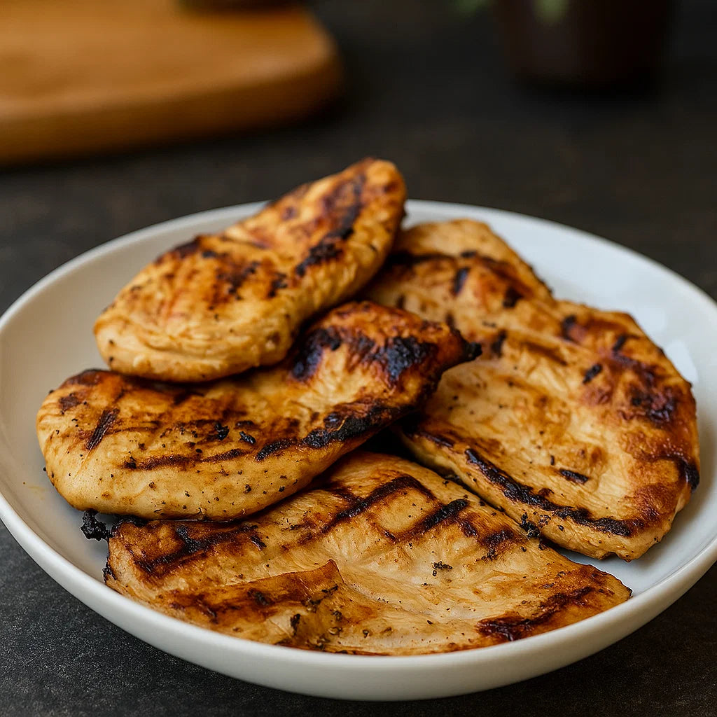 WHITE CHICKEN CUTLETS GRILL